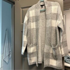 Banana Republic plaid cardigan